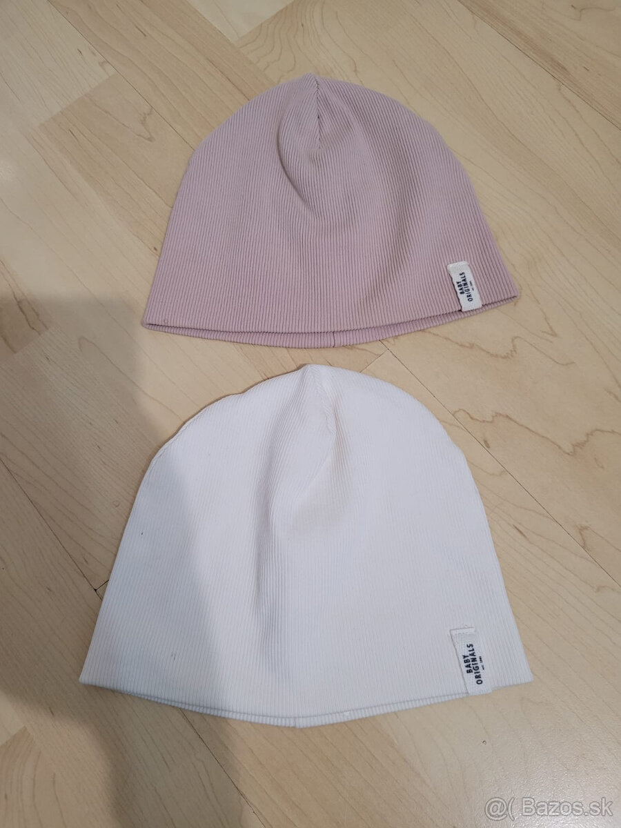 Detské tenké čiapky - 2 ks