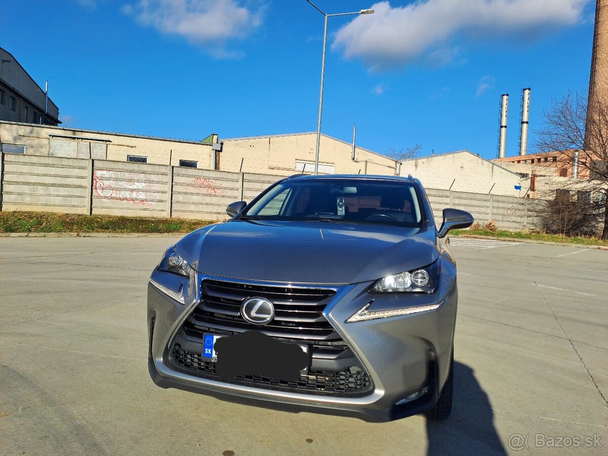 Lexus NX 200t benzín 4x4 2017 Jediný v ponuke Top stav