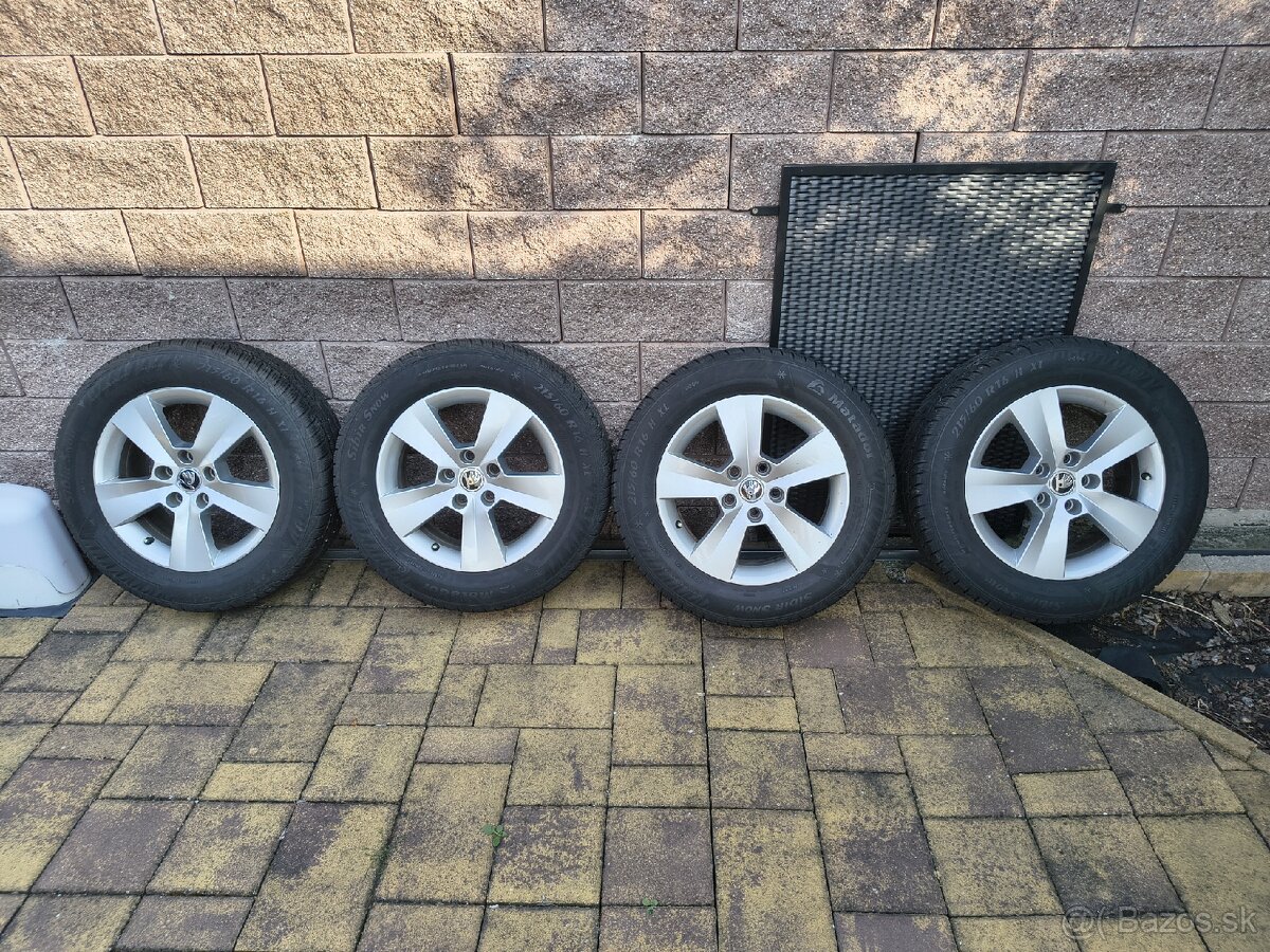 Predam orginal Skoda Orion 5x112 r16 et41 zimne pre Superb3