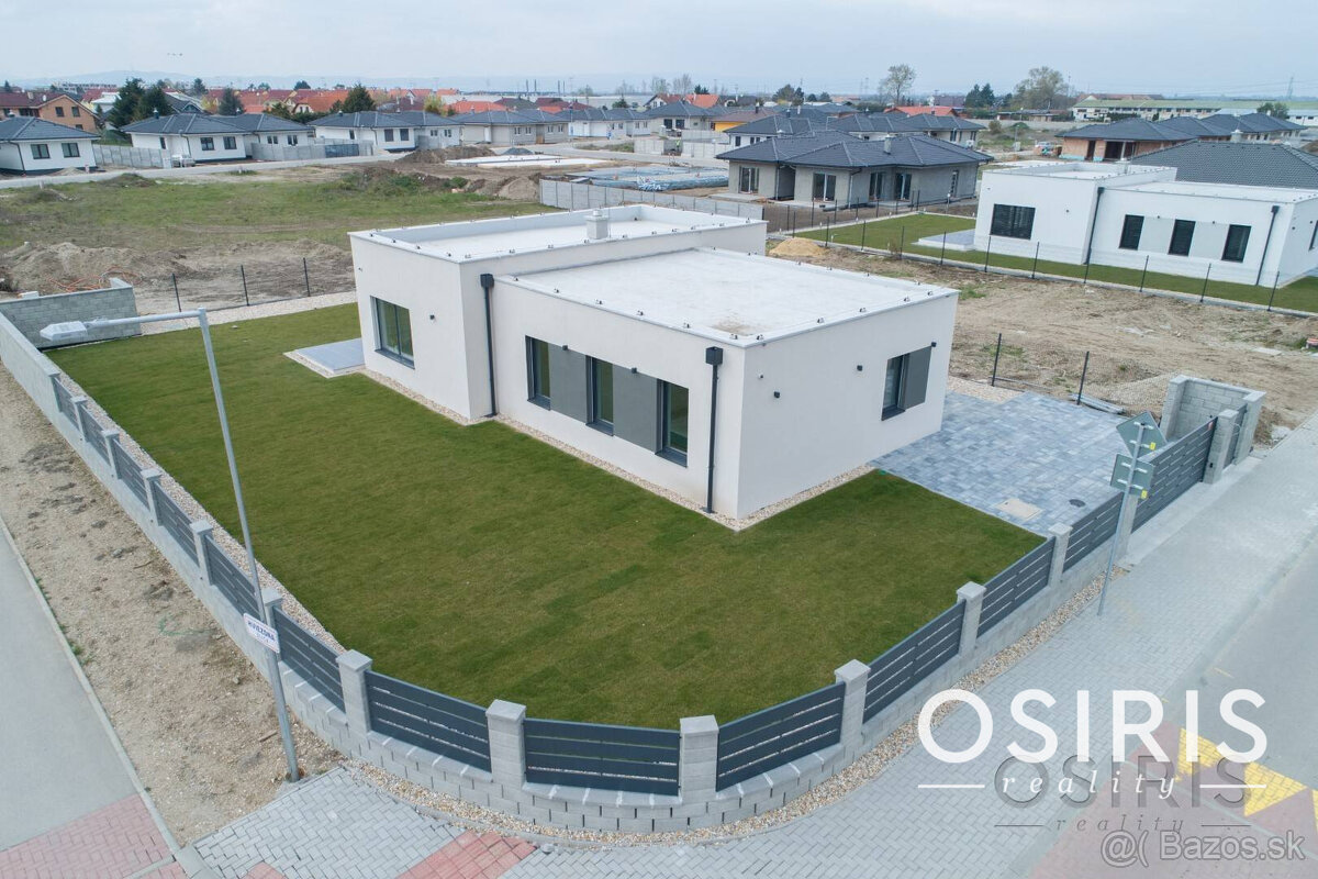 Samostatný rodinný dom 114 m2, v štandarde s kuchyňou, novos