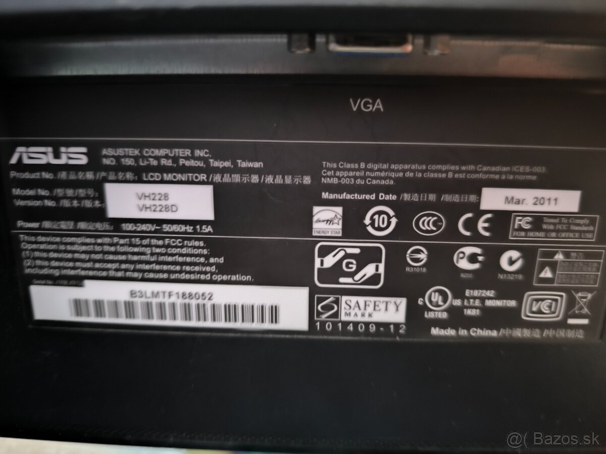 Monitor ASUS VH228D