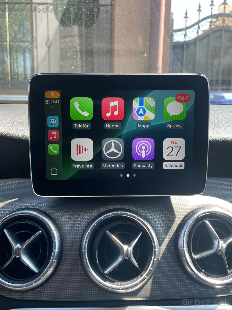 Apple CarPlay, Android Auto, Mercedes Benz
