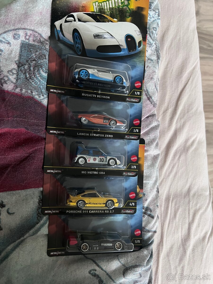predám sadu hotwheels premium