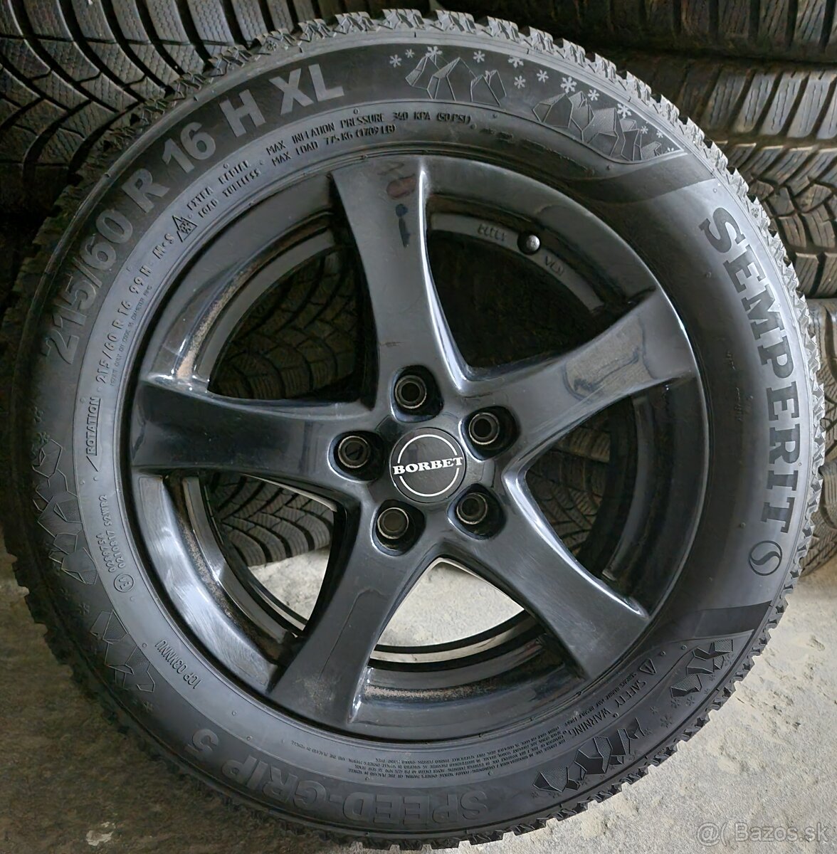 Predam alu elektróny 5x112 r16