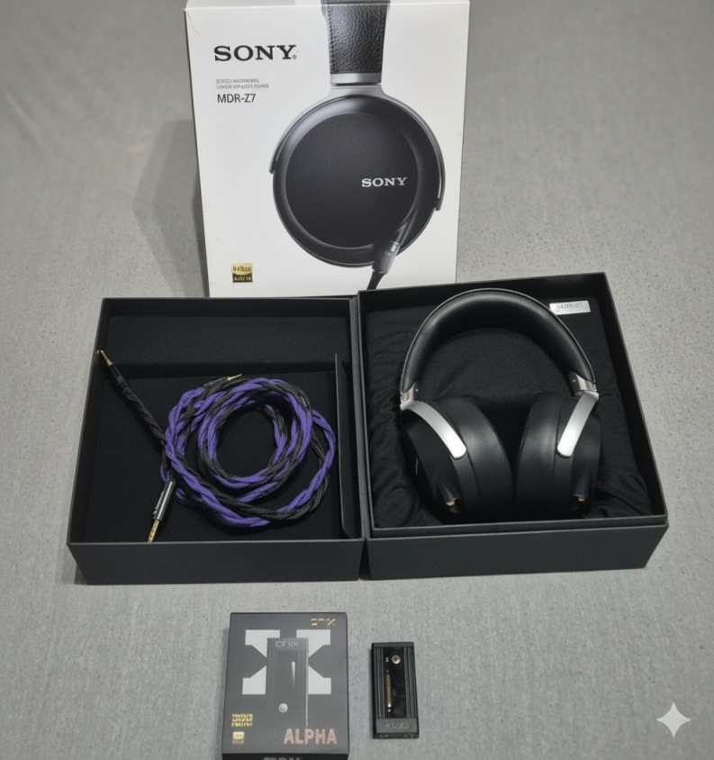 Sony mdr-z7 + onix alpha