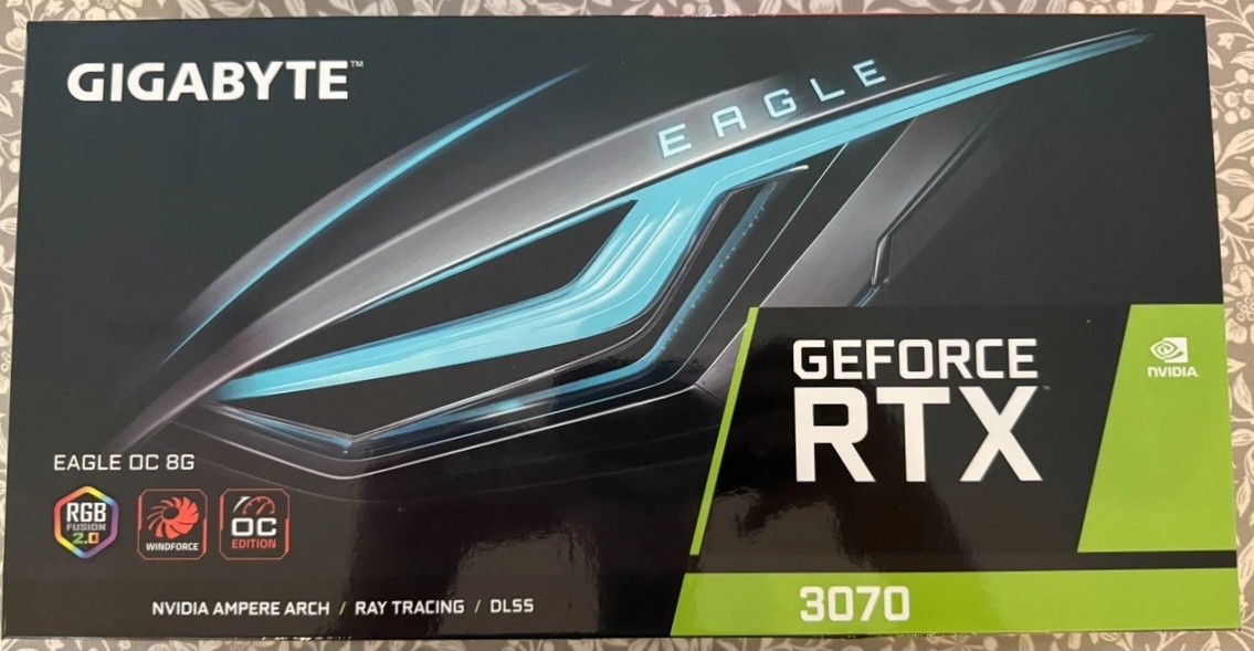Gigabyte RTX 3070 OC 8GB EAGLE (rev. 2.0)
