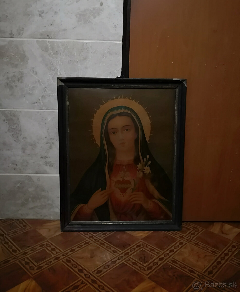 100 ročný obraz Panny Márie