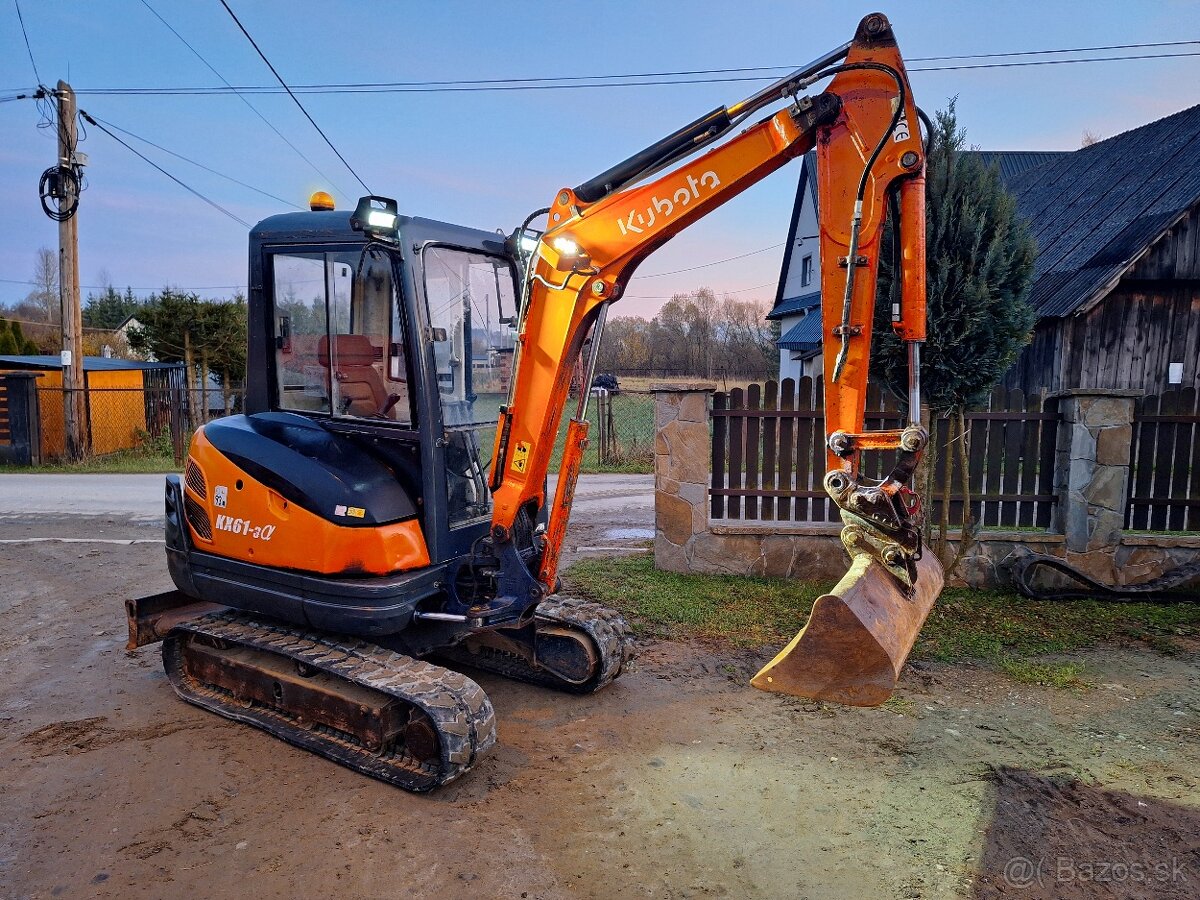 Minibager Kubota kx 61