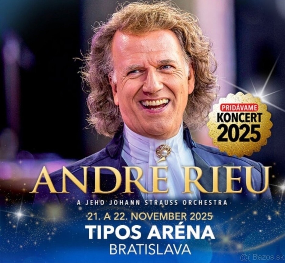 André Rieu 22.11.2025 v TIPOS Aréne.