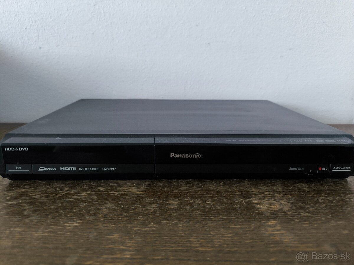 Predám DVD rekordér PANASONIC DMR-EH57