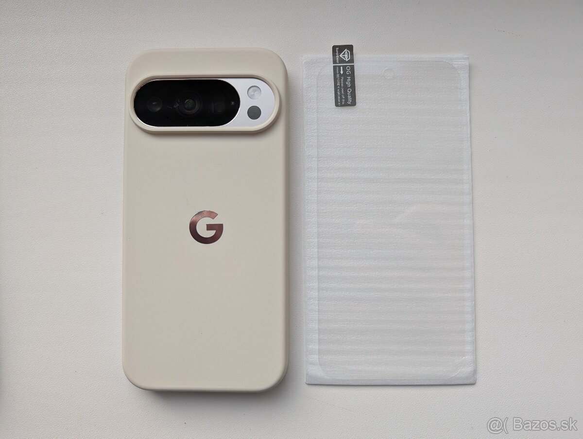 Biely (Porcelain) obal a 2x sklo Google Pixel 10 /10 Pro