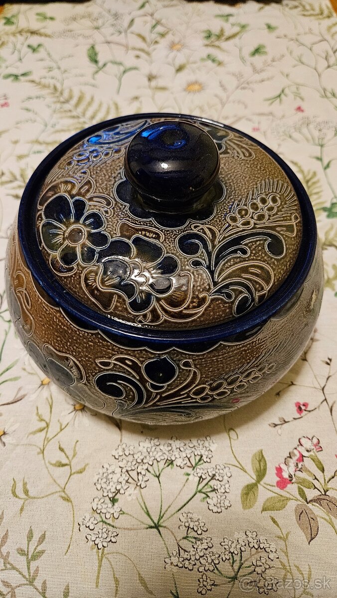 Vintage keramická dóza