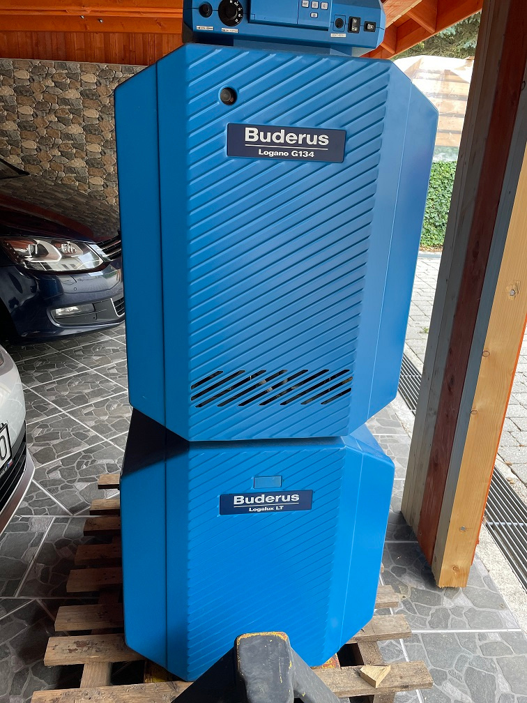Plynový kotol BUDERUS + Bojler