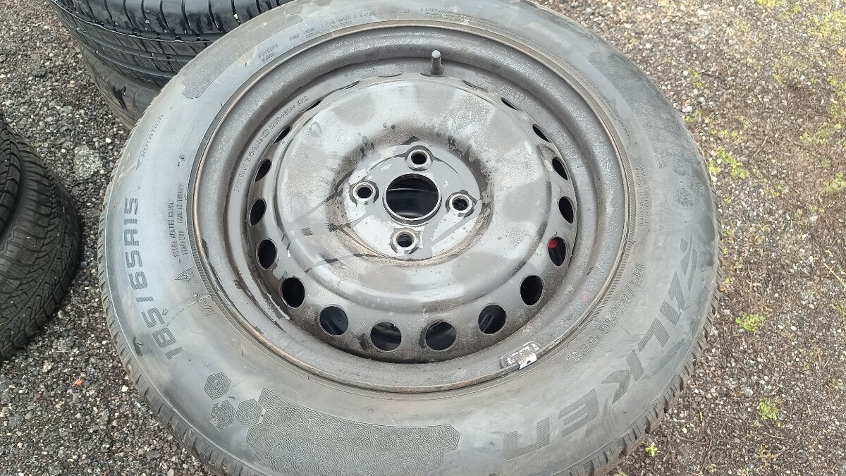 sada diskov KIA s pneu falken 185/65 R15 88T zimné