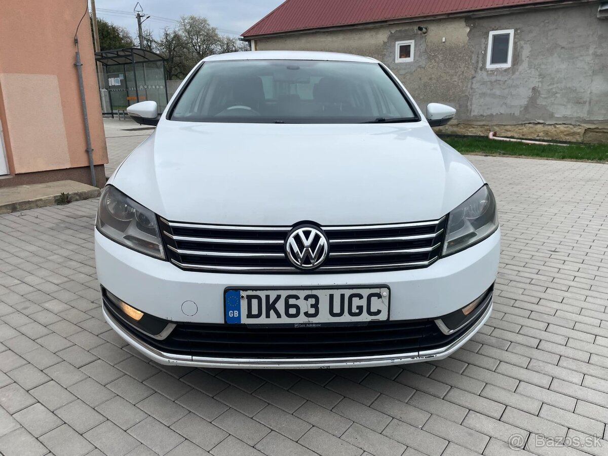Volkswagen Passat B7 Dovoz GB 2.0TDI Bluemotion 103Kw