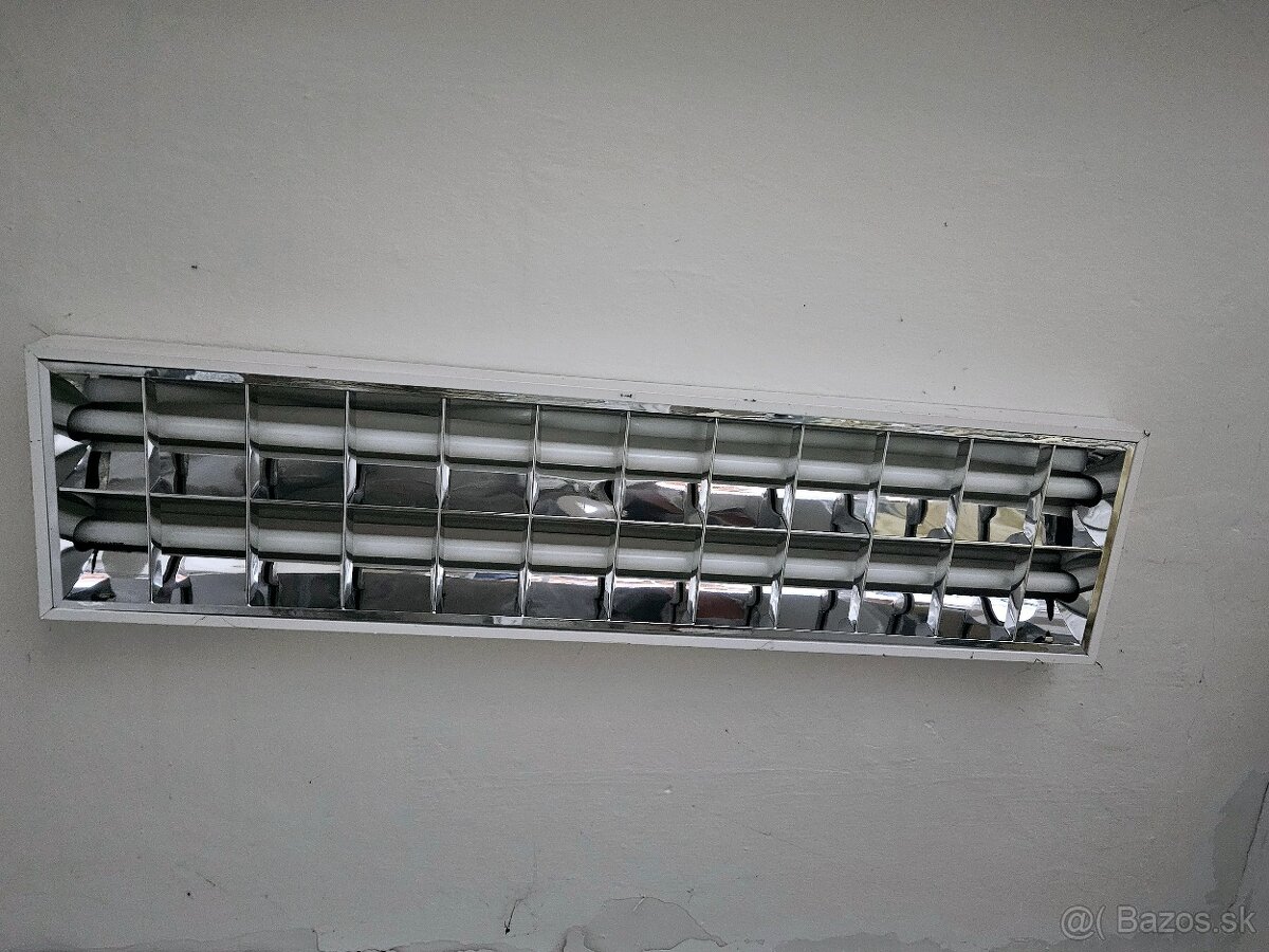 Žiarivkové stropné svetlá 120cm – 4 ks, plne funkčne