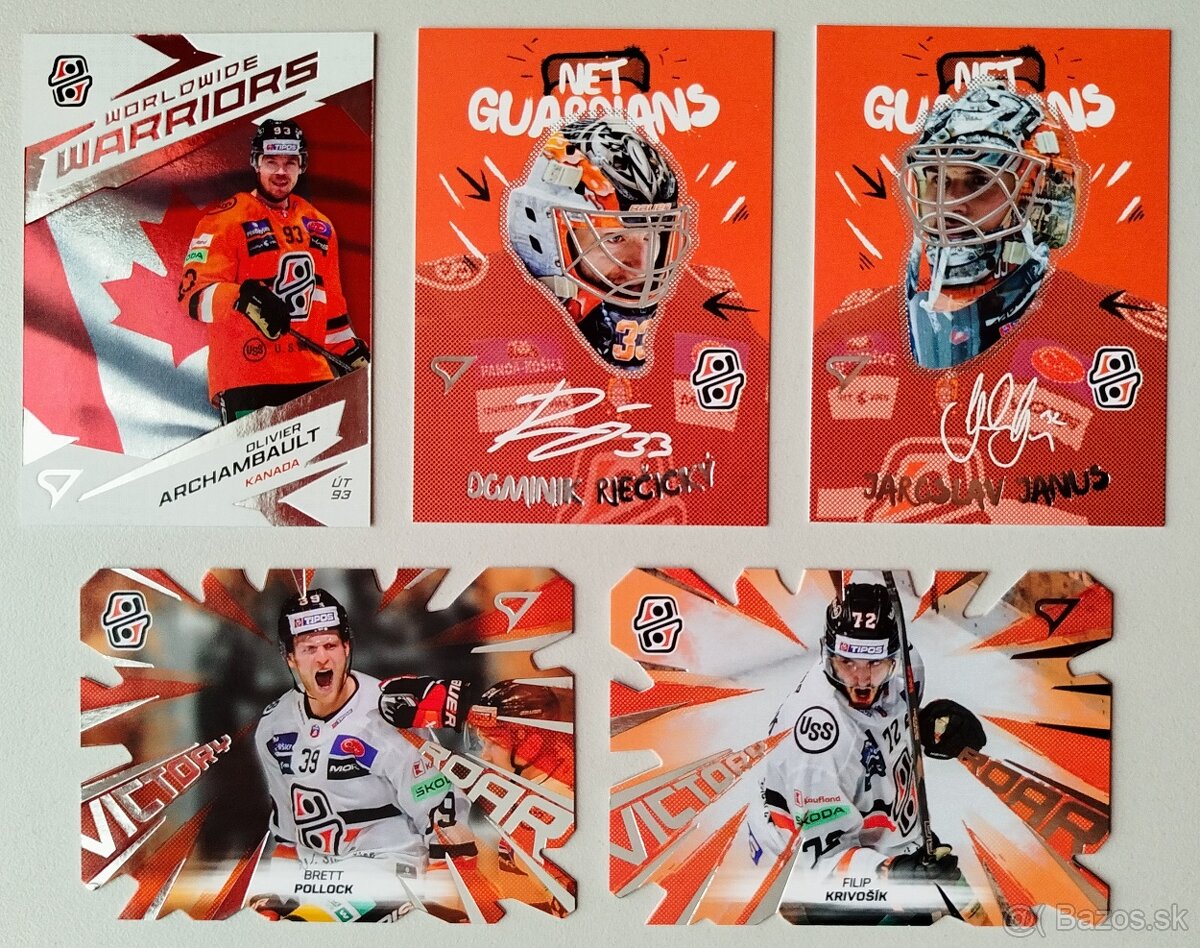 Hokejové kartičky TIPOS EXTRALIGA 2024/2025 - HC KOŠICE