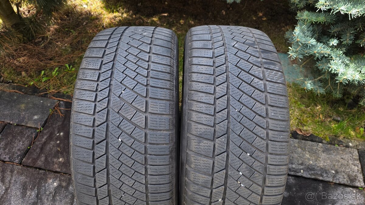 Zimné Continental 255/40 R20 cez 5mm - cena za pár