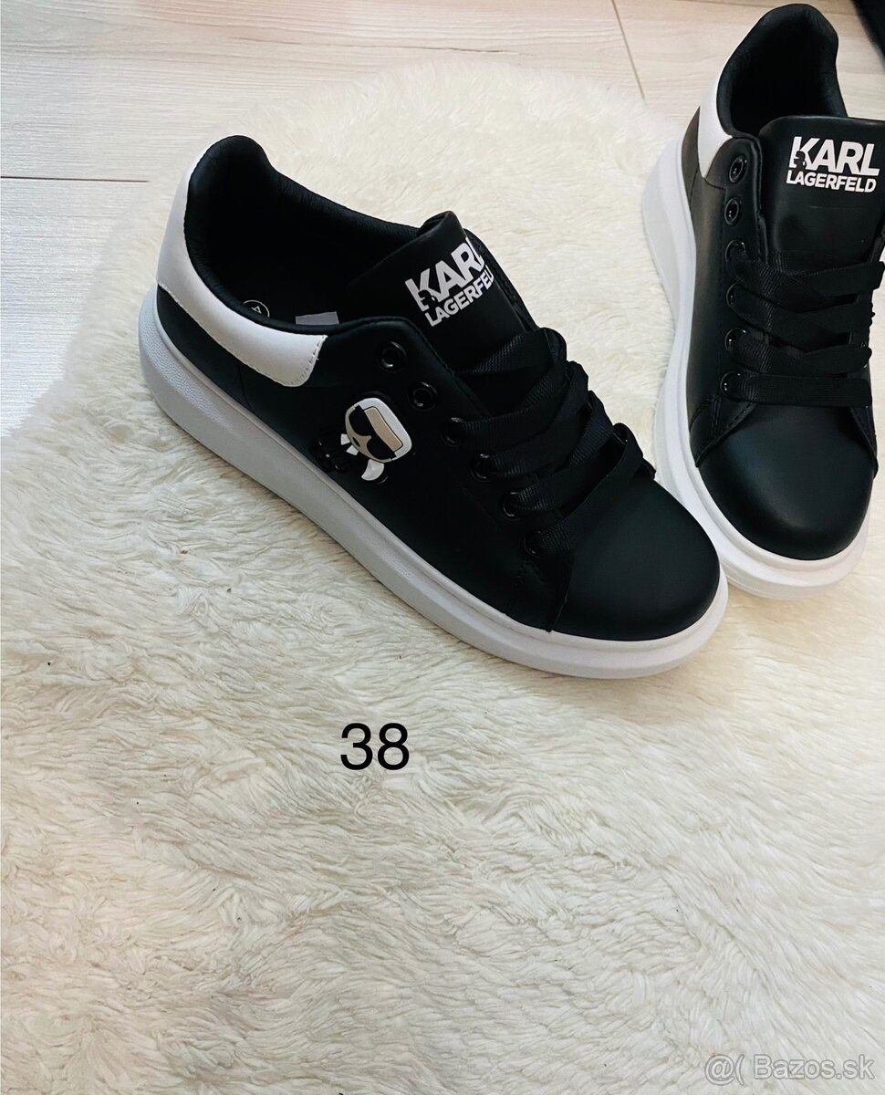 Čierne tenisky karl
