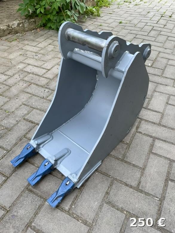 Lyžica na bager 30 cm – nová, nepoužívaná 250 €