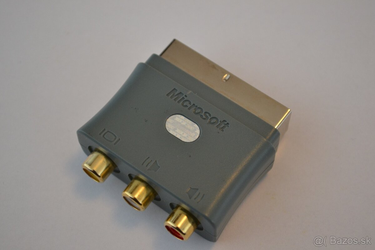 Scart prevodník, pekný stav, orig. Microsoft