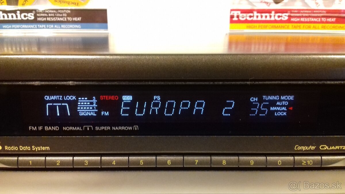 Spickovy tuner TECHNICS ST-GT550 +RDS, Class AA, JAPAN =at16