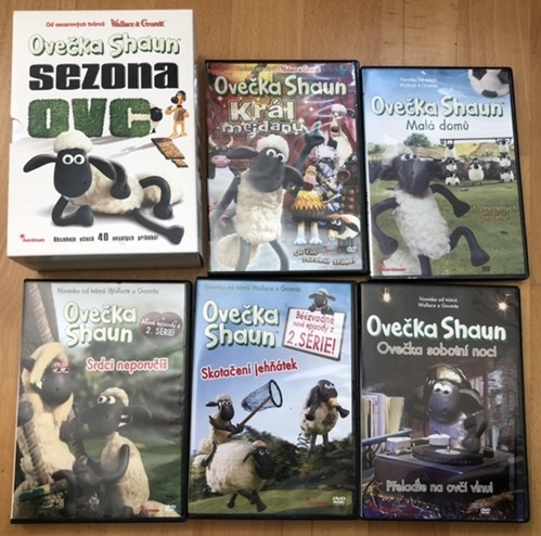 Ovečka Shaun - kolekcia