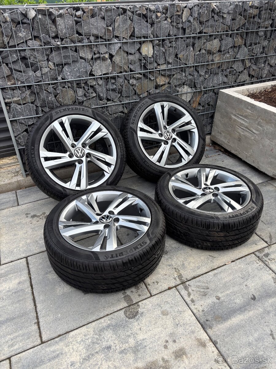 ✅ 5x112 r17 golf 8 Valencia krasne letne obutie