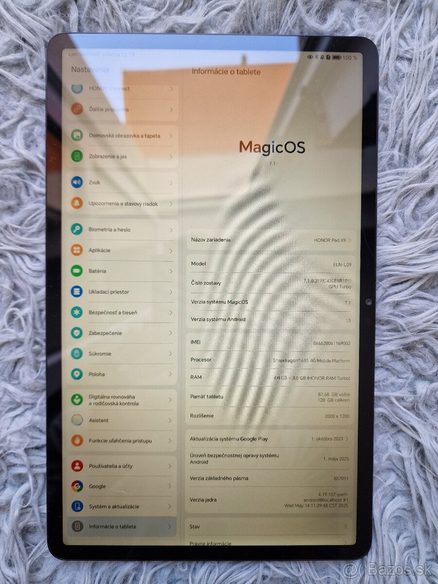 Honor pad x9 LTE