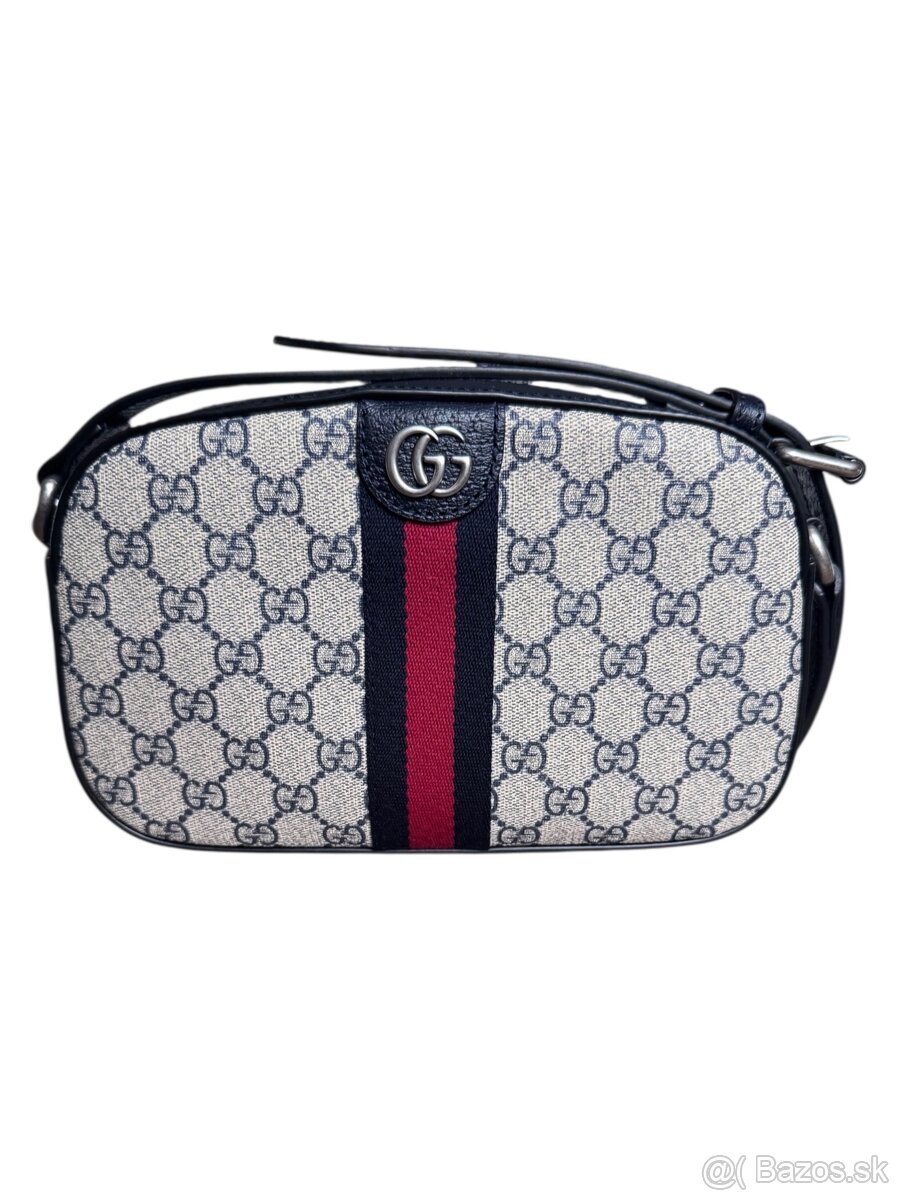 Gucci taška Ophidia Beige/Blue GG 681064 96IWN 4076