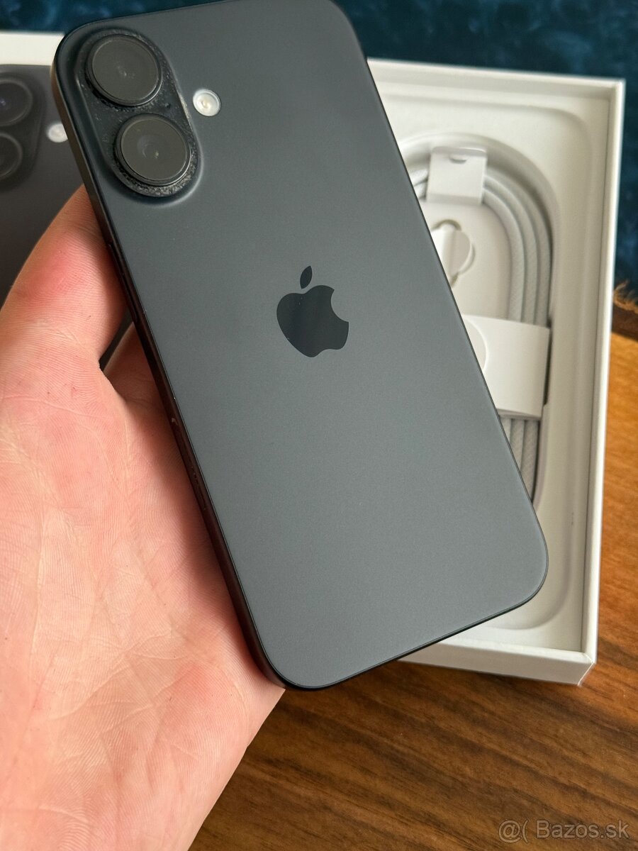 iPhone 16 128gb 100% bateria 2r zaruka o2