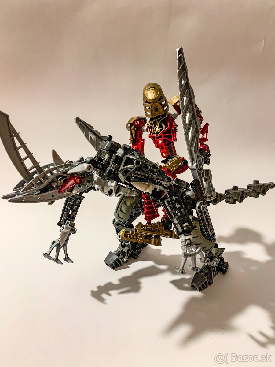 Lego Bionicle - Toa Lhikan and Kikanalo - s návodom