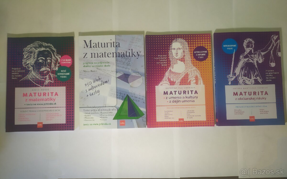 Maturitné učebnice, príprava na VŠ