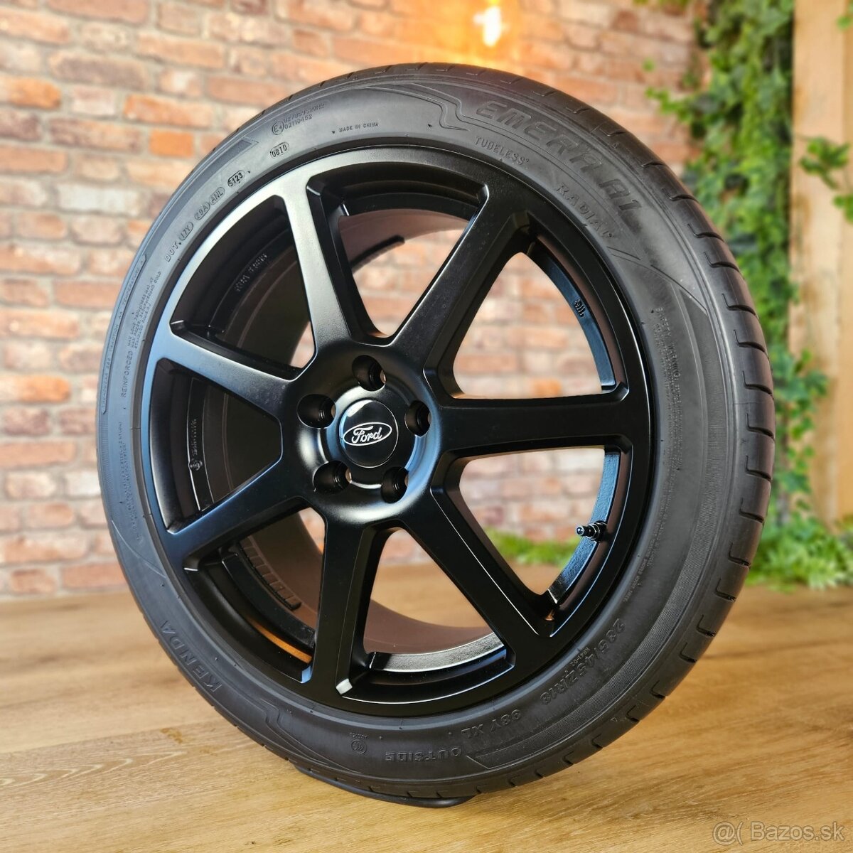 Alu R18 5x108 Ford Galaxy, S-max, Mondeo + letné pneu 235/45