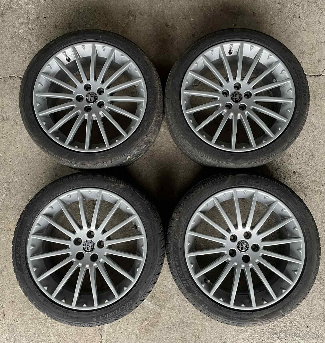 Disky Alfa Romeo 5x98