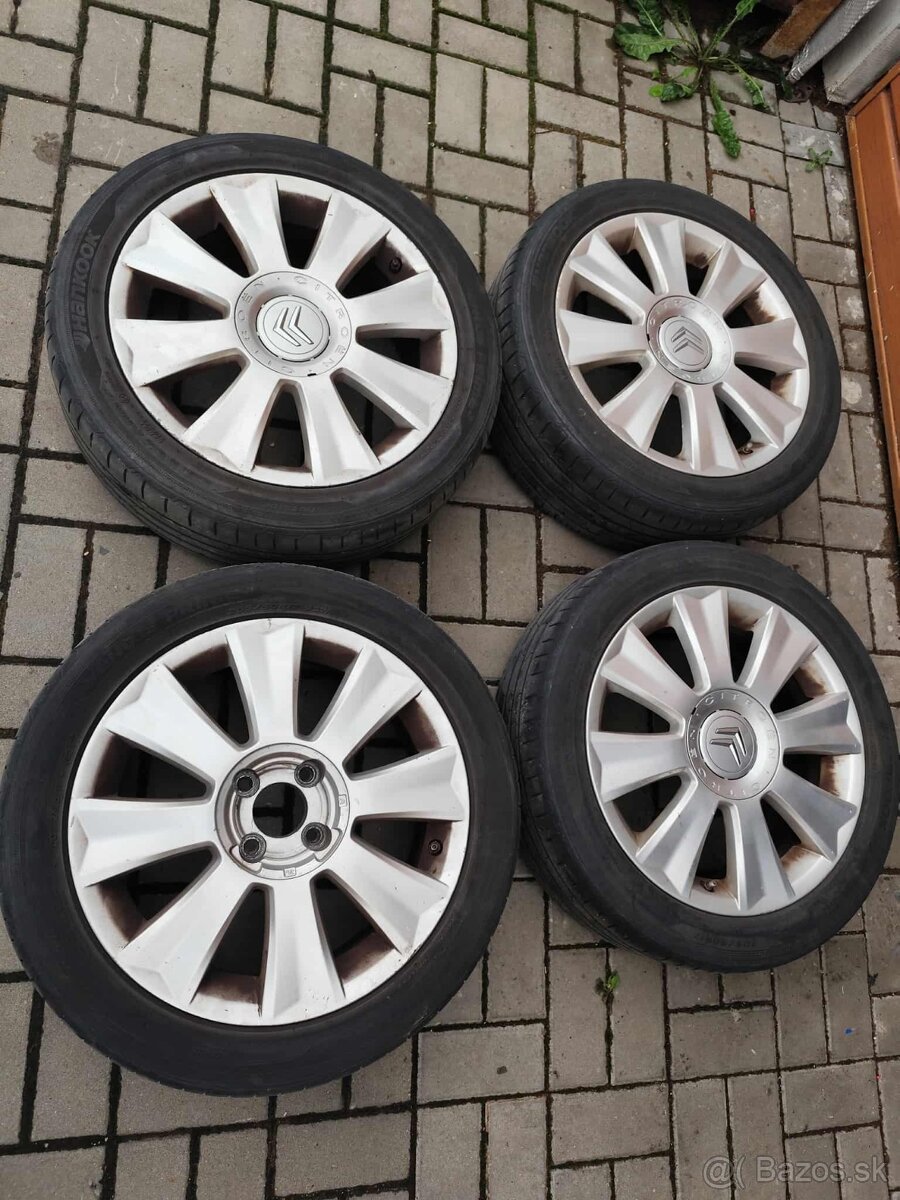 Disky 4x108 R17 + pneu 205/50 R17