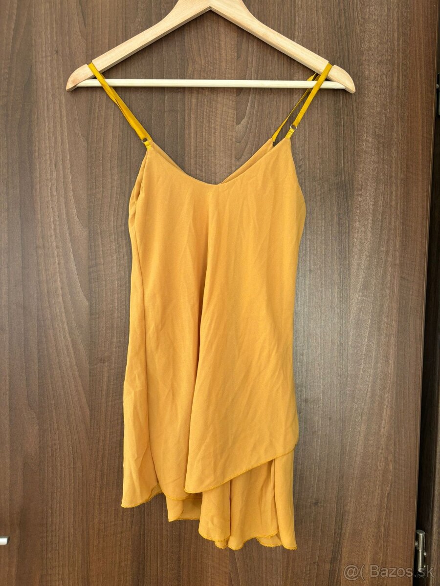Letné šaty - žlté