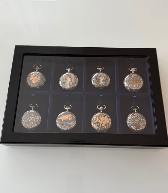 kazeta na vreckové hodinky