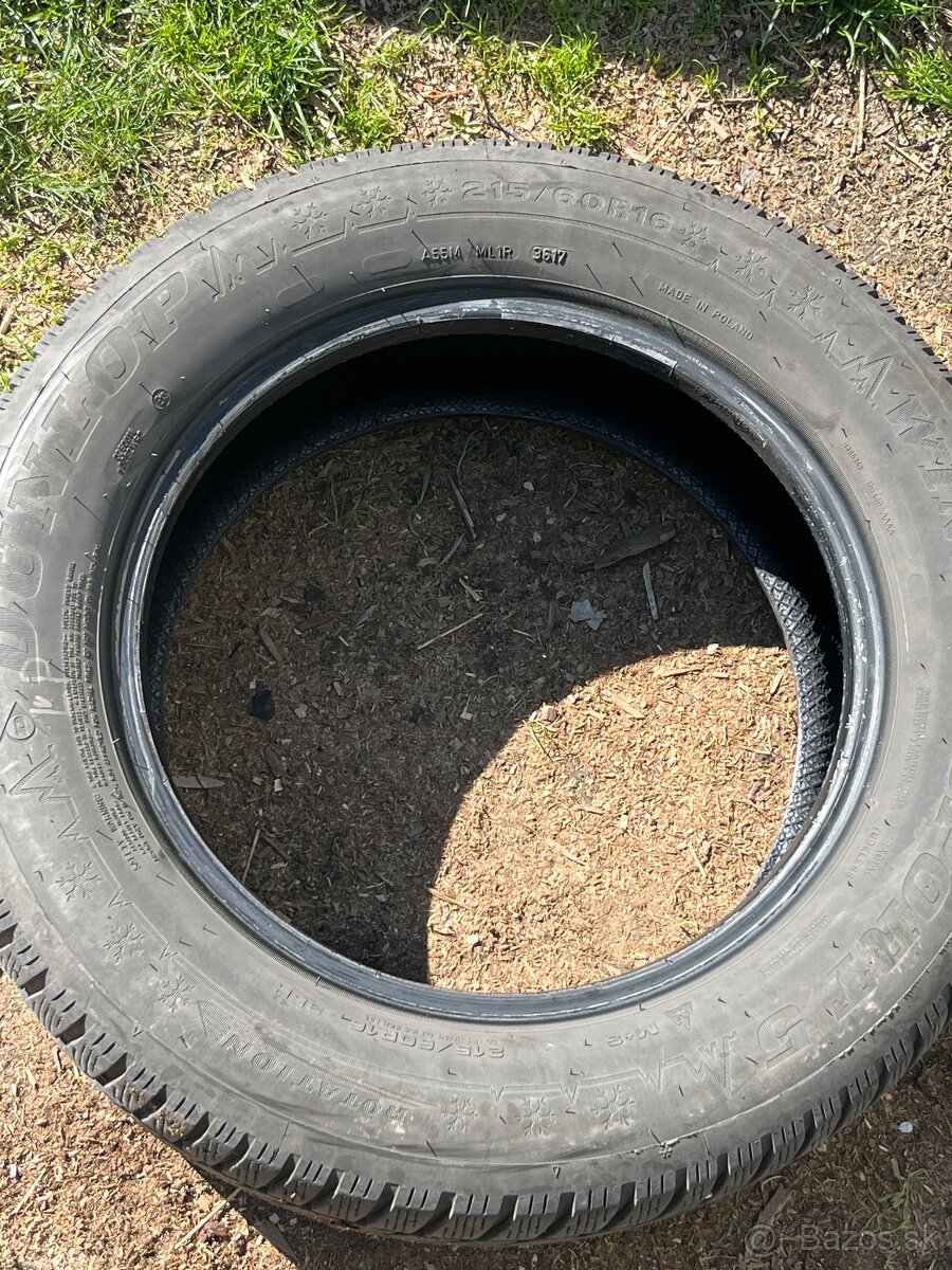 Dunlop 215/60R16 Zimné pneumatiky