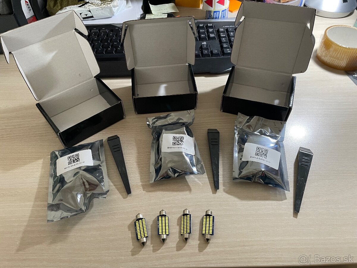 BMW Led interiérová sada osvetleni e46 e39 e81 e90 e60 e70