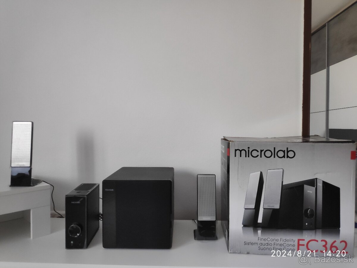 Predám reproduktory Microlab FC362