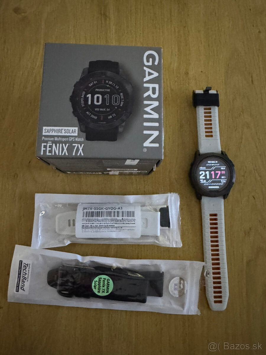 GARMIM FENIX 7X Sappire Slolar