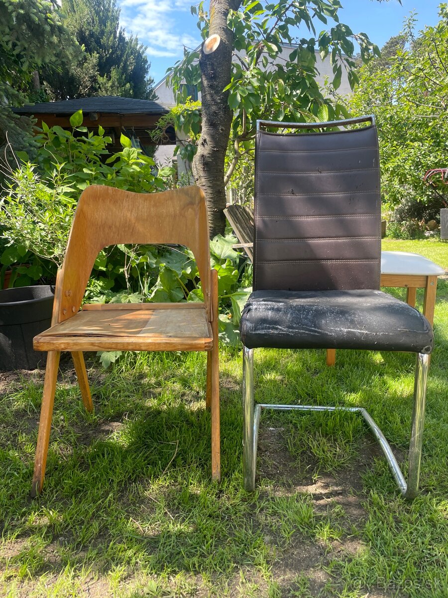 Designové retro stoličky