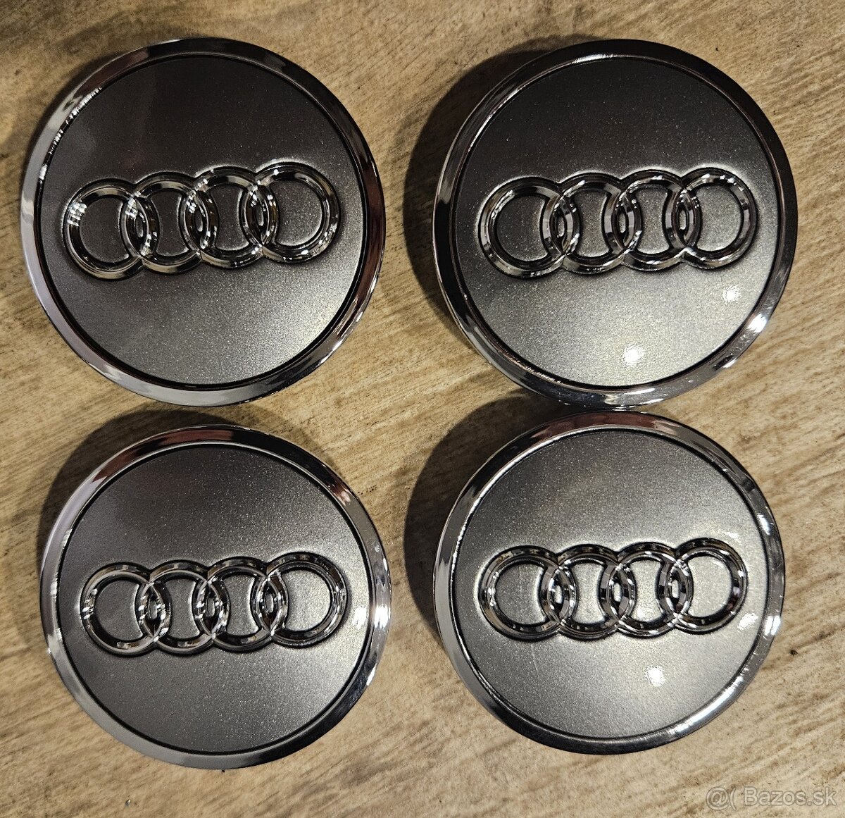 Nové stredové krytky AUDI - 61mm