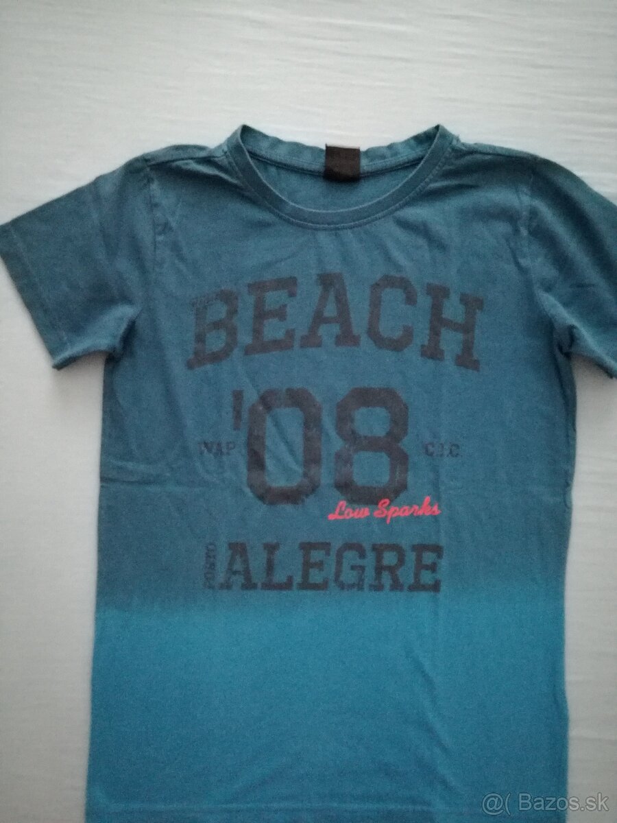 modre tricko 146-152