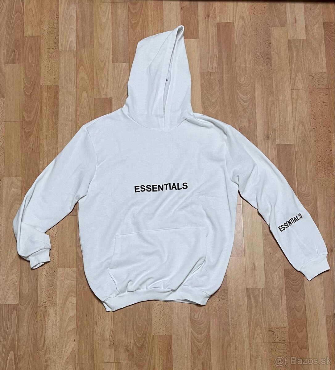 Essentials mikina biela