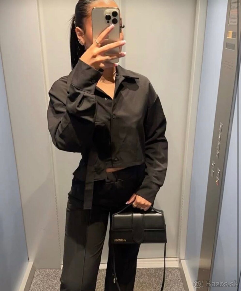 Jacquemus čierna kabelka