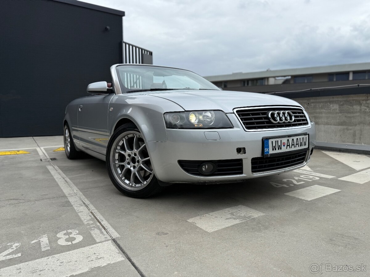 Audi A4 kabriolet 2,4i