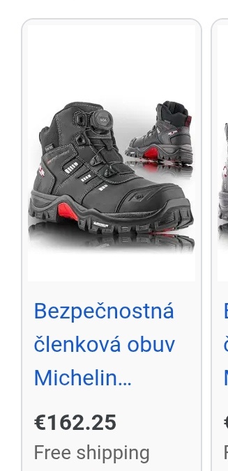 Pracovná obuv Michelin
