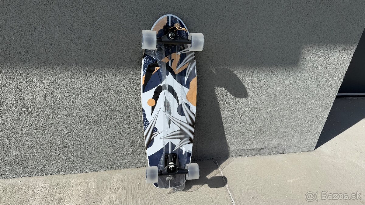 Longboard Surfskate Cruising 33" Natura modrý